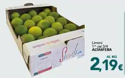 Altasfera Limoni ALTA SFERA offerta