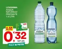 Quick Sisa Acqua naturale/ frizzante Levissima offerta