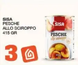 Quick Sisa SISA PESCHE ALLO SCIROPPO offerta