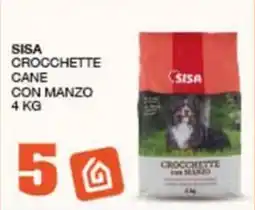 Quick Sisa Sisa crocchette cane con manzo offerta