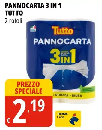 Tigros Tutto Pannocarta 3 in 1 offerta