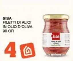 Quick Sisa SISA FILETTI DI ALICI IN OLIO D'OLIVA offerta