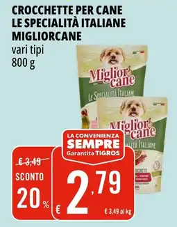 Tigros Crocchette per cane Miglior cane offerta
