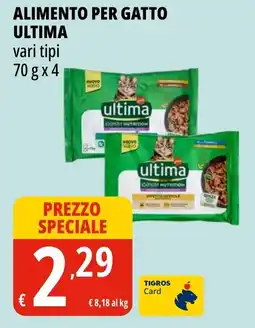 Tigros Alimento per gatto Ultima offerta