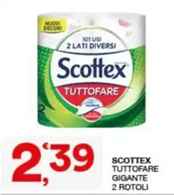 Quick Sisa Scottex Tuttofare Gigante offerta
