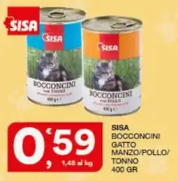 Quick Sisa SISA BOCCONCINI GATTO offerta