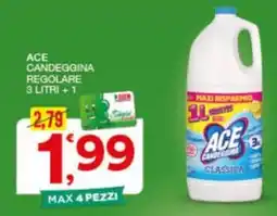 Quick Sisa ACE CANDEGGINA REGOLARE offerta