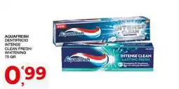 Quick Sisa Aquafresh DENTIFRICIO INTENSE CLEAN FRESH/WHITENING offerta