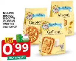 Quick Sisa Mulino Bianco Biscotti Classici offerta