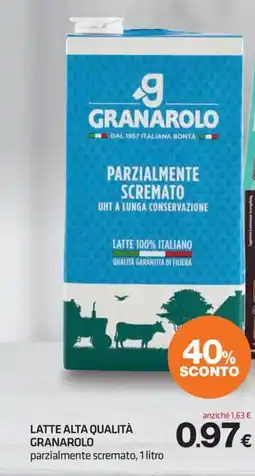 Superconti Latte alta qualità Granarolo offerta