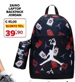 Iperal Zaino laptop backpack Jordan offerta