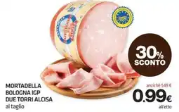 Superconti Mortadella Bologna IGP Due Torri Alcisa offerta