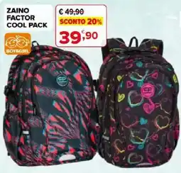 Iperal ZAINO FACTOR COOL PACK offerta