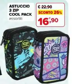 Iperal ASTUCCIO 3 ZIP COOL PACK offerta