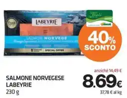 Superconti SALMONE NORVEGESE LABEYRIE offerta