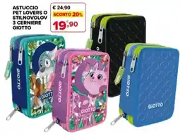 Iperal ASTUCCIO PET LOVERS O STILNOVOLOV GIOOTTO offerta