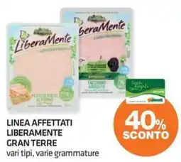Superconti Linea affettati liberamente gran terre offerta
