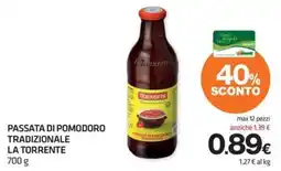Superconti Passata di pomodoro tradizionale La Torrente offerta