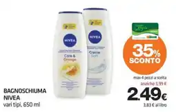 Superconti BAGNOSCHIUMA NIVEA offerta