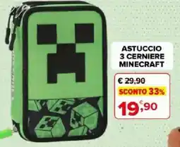 Iperal Astuccio 3 Cerniere Minecraft offerta