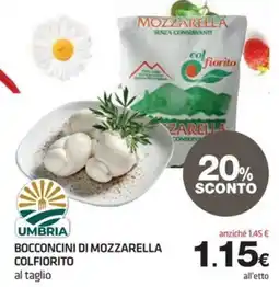 Superconti Bocconcini di Mozzarella Colfiorito offerta
