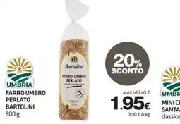 Superconti Farro Umbro Perlato Bartolini offerta