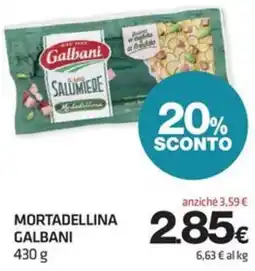 Superconti Mortadellina Galbani offerta