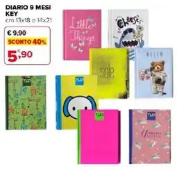 Iperal Diario 9 mesi key offerta