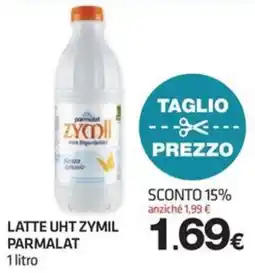 Superconti LATTE UHT ZYMIL PARMALAT offerta