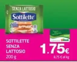 Superconti Sottilette senza lattosio offerta