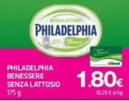 Superconti PHILADELPHIA BENESSERE SENZA LATTOSIO offerta