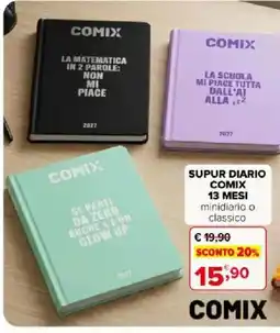 Iperal SUPUR DIARIO COMIX offerta