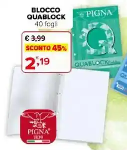 Iperal Blocco Quablock Pigna offerta