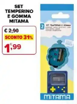 Iperal SET TEMPERINO E GOMMA MITAMA offerta