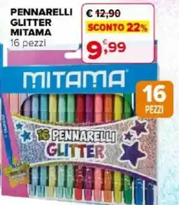 Iperal Pennarelli Glitter Mitama offerta