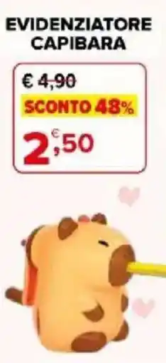 Iperal Evidenziatore Capibara offerta