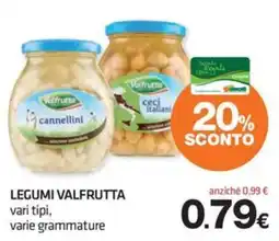 Superconti LEGUMI VALFRUTTA offerta