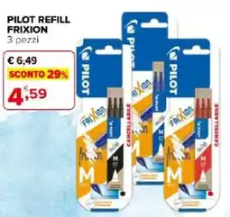 Iperal PILOT REFILL FRIXION offerta