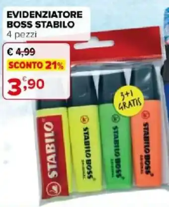 Evidenziatore Boss Stabilo