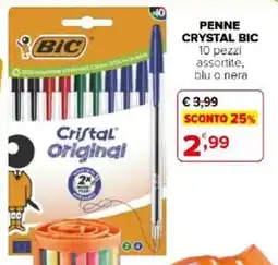 Iperal Penne Crystal Bic offerta