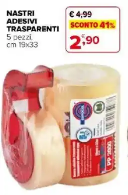 Iperal NASTRI ADESIVI TRASPARENTI offerta