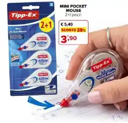 Iperal Tipp-Ex Mini Pocket Mouse offerta