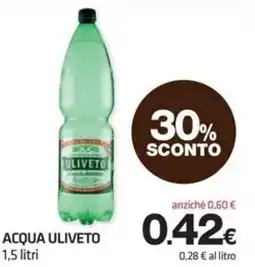Superconti ACQUA ULIVETO offerta