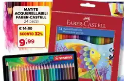 Iperal Matite acquerellabili faber-castell offerta