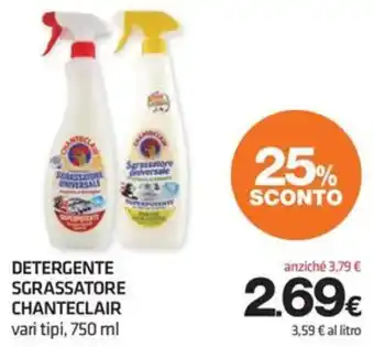 Detergente sgrassatore Chanteclair
