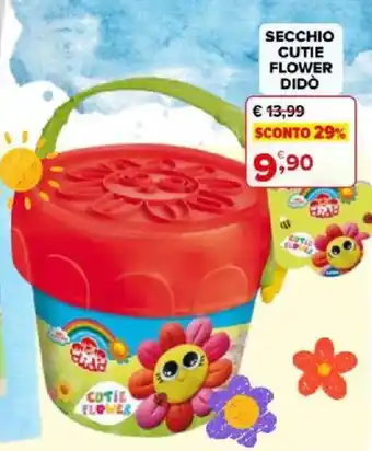 SECCHIO CUTIE FLOWER DIDÒ