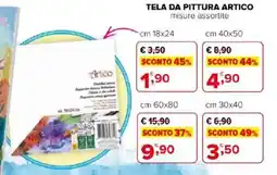 Iperal Tela da Pittura Artico offerta