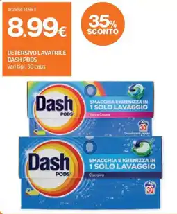 Superconti Detersivo lavatrice Dash Pods offerta