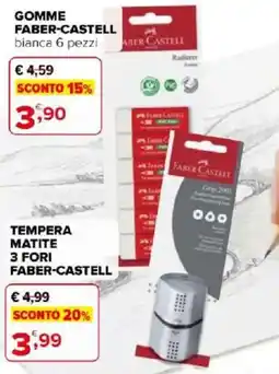 Iperal GOMME FABER-CASTELL offerta