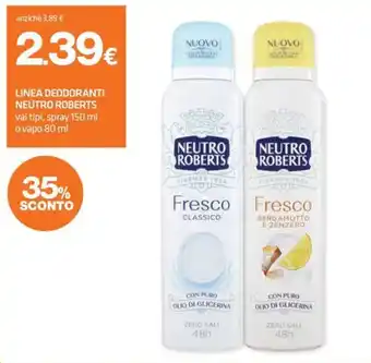 Superconti Deodoranti Neutro Roberts offerta